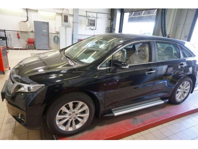 Пороги алюминивые Brilliant Silver Турция для Land Rover Discovery Sport 2014-2021