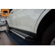 Пороги алюминивые Brilliant Silver Турция для Land Rover Discovery Sport 2014-2021