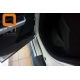 Пороги алюминивые Brilliant Silver Турция для Land Rover Discovery Sport 2014-2021
