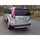 Защита заднего бампера 60 мм ТСС для Great Wall Hover H3 New 2014-2015