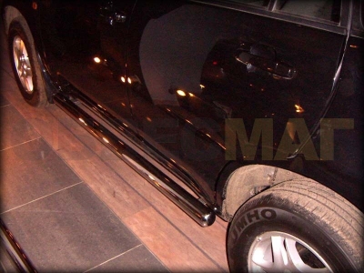 Пороги труба 53 мм Технотек для Volkswagen T4 2000-2003