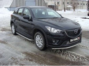 Защита переднего бампера 42 мм для Mazda CX-5 № MAZCX512-01