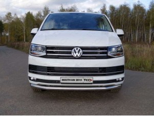 Защита переднего бампера 60 мм для Volkswagen Multivan T6 № VWMULT15-02